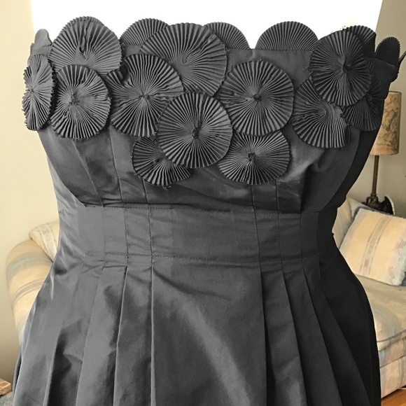 BCBGMaxAzria Black Strapless Dress - Picture 4 of 4